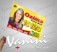 Bandeira de mão 1,4 x1 m