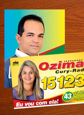 Material Gráfico (santinho e cartaz)